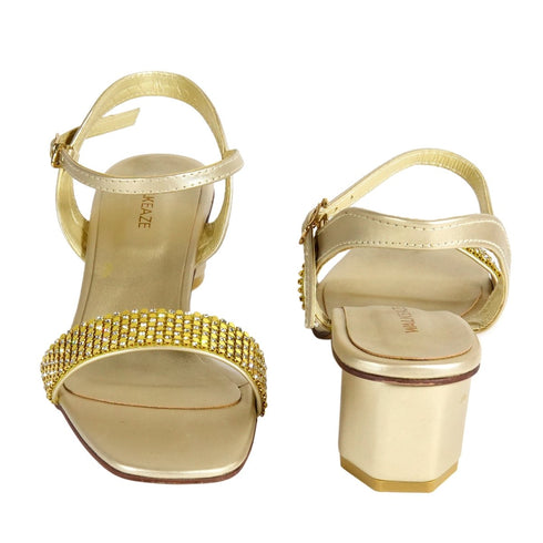 Women Formal Block Heel - 74991S - Block Heel - Walkeaze